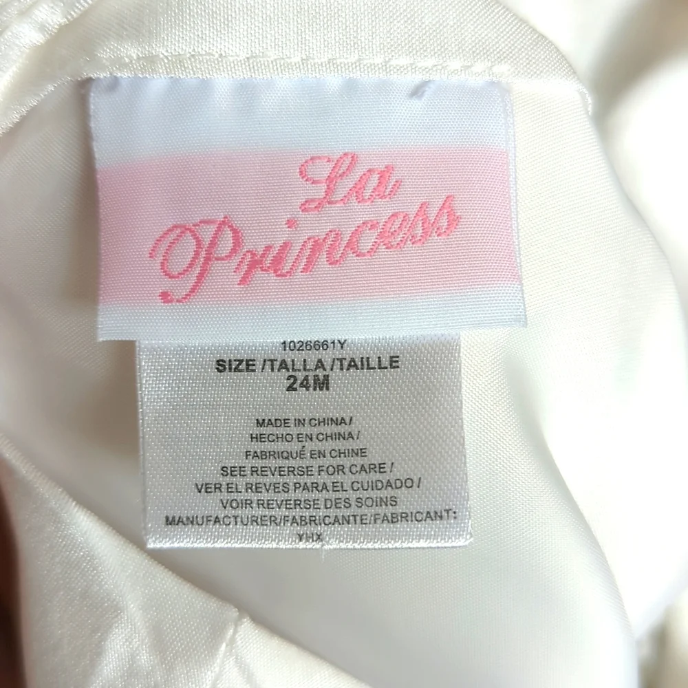LA PRINCESS | Toddler Girl's Special Occasion Dress, Easter Go Blue,